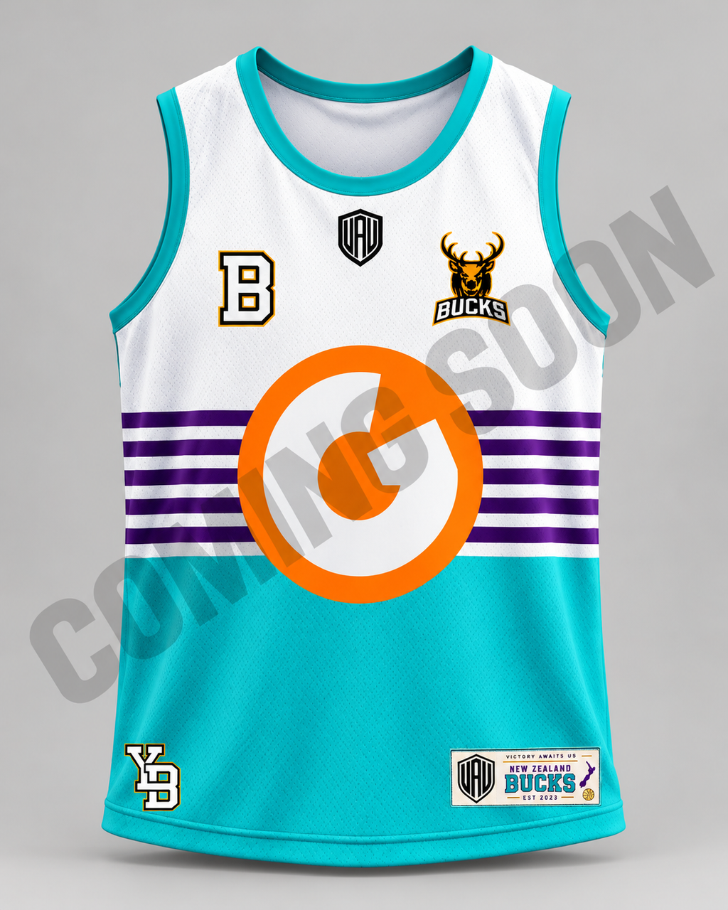 2026 NEW ZEALAND BUCKS  BOYS TRAINING SINGLET - COMING SOON